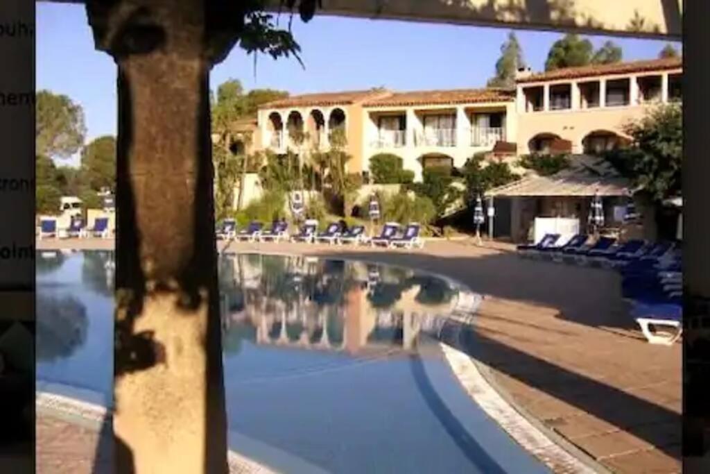 Chez Adriana Appartement Cosy Avec Jardin, Proche Plage Grimaud Exteriör bild